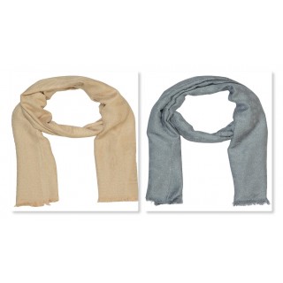 Combo Pack- 2 Premium Viscose Sparkling Women's Stole 